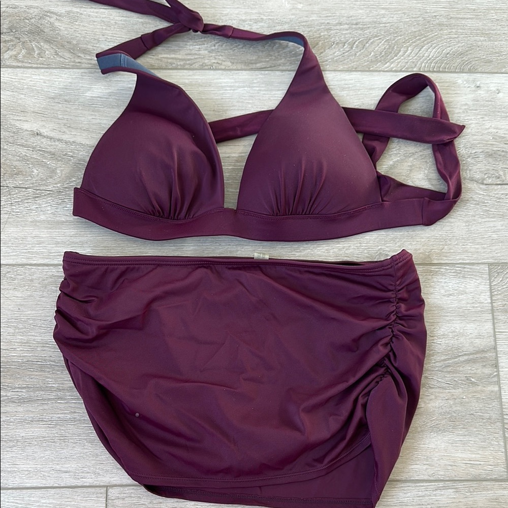 Victoria’s Secret Burgundy Bikini Set
